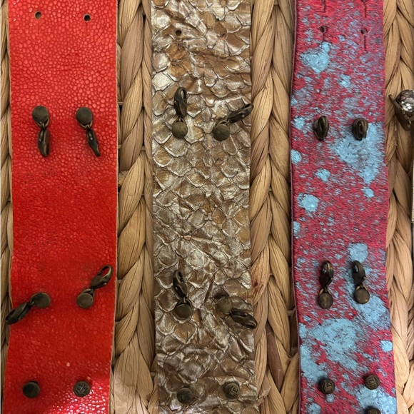 Lenny & Eva Lot Wide Band Cuffs with Adornments - Picture 6 of 6